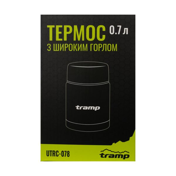 Термос Tramp з широким горлом 0,7л UTRC-078 UTRC-078 фото