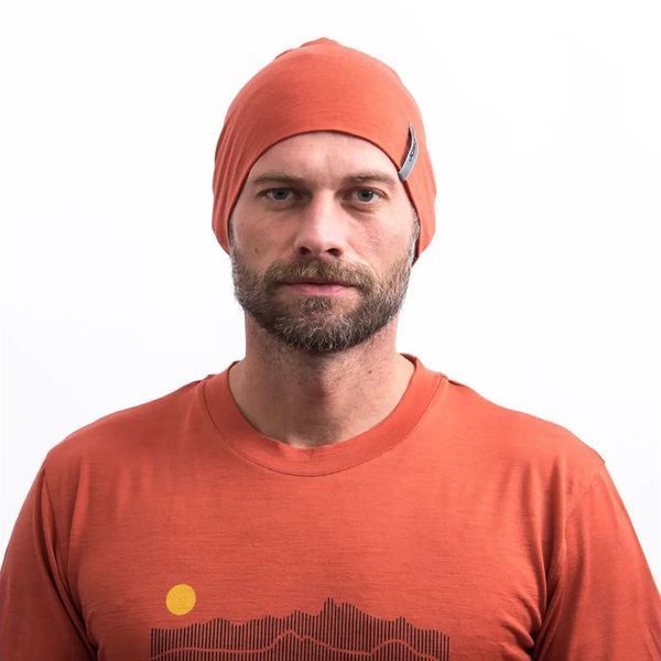 Шапка Sensor Merino Active, колір теракотовий, розмір L SU32MA-terracotta-L фото