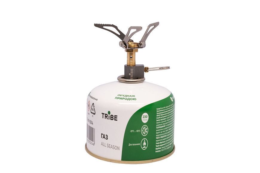 Туристическая газовая горелка Tribe Burner Light T-HB-0017 фото