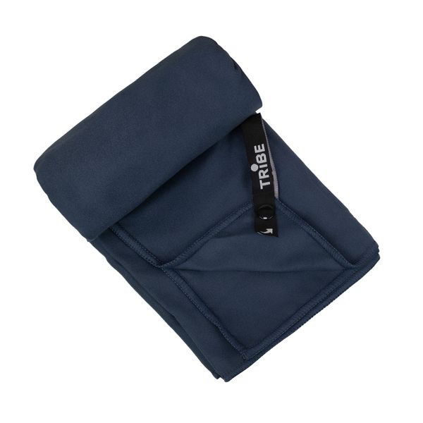 Рушник з мікрофібри Tribe Pocket Towel 75х150 см T-LC-0001-XL, navy T-LC-0001-XL-navy фото