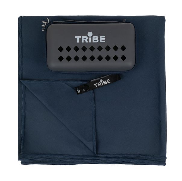 Рушник з мікрофібри Tribe Pocket Towel 75х150 см T-LC-0001-XL, navy T-LC-0001-XL-navy фото