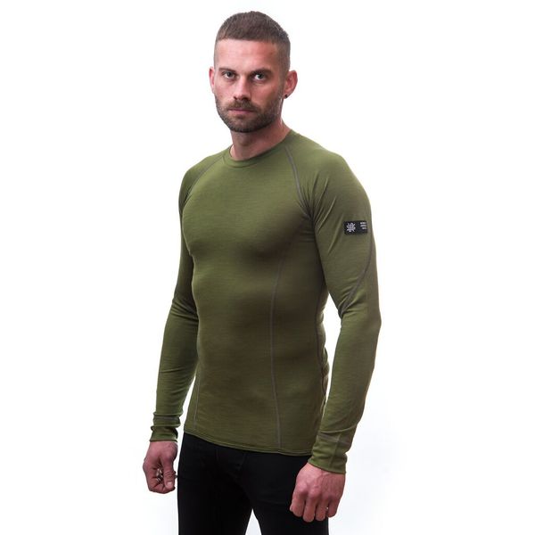 Термофутболка чоловіча Sensor Merino Active LS safari 17200019, SM11MA-safari-XXL SM11MA-safari-XXL фото