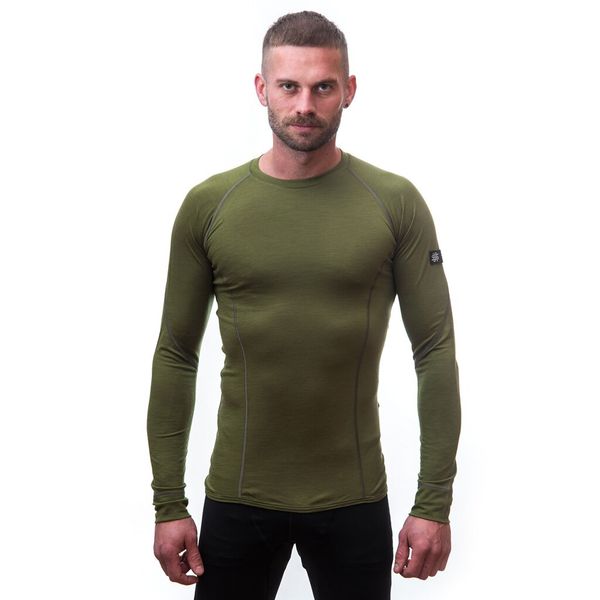 Термофутболка чоловіча Sensor Merino Active LS safari 17200019, SM11MA-safari-XXL SM11MA-safari-XXL фото