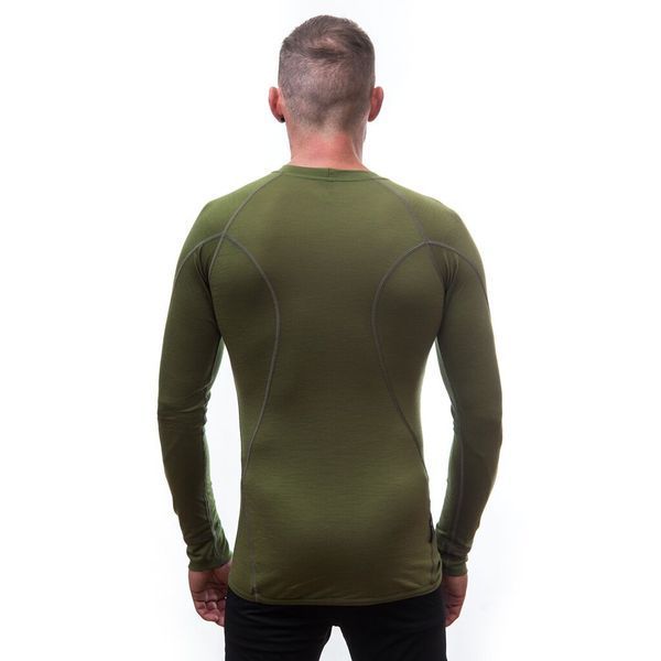 Чоловіча термофутболка Sensor Merino Active LS (L, safari) SM11MA-safari-L фото