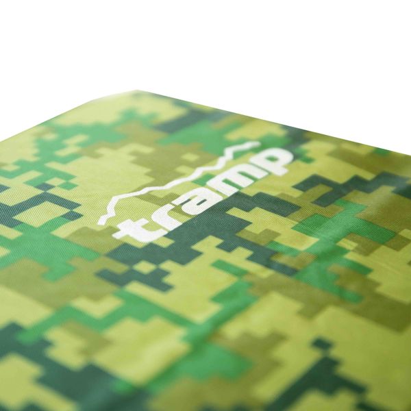 Килимок самонадувний Tramp з можливістю зістібання camo 185х65х5 UTRI-007 UTRI-007 фото