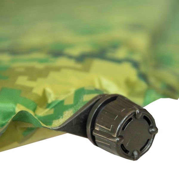 Килимок самонадувний Tramp з можливістю зістібання camo 185х65х5 UTRI-007 UTRI-007 фото