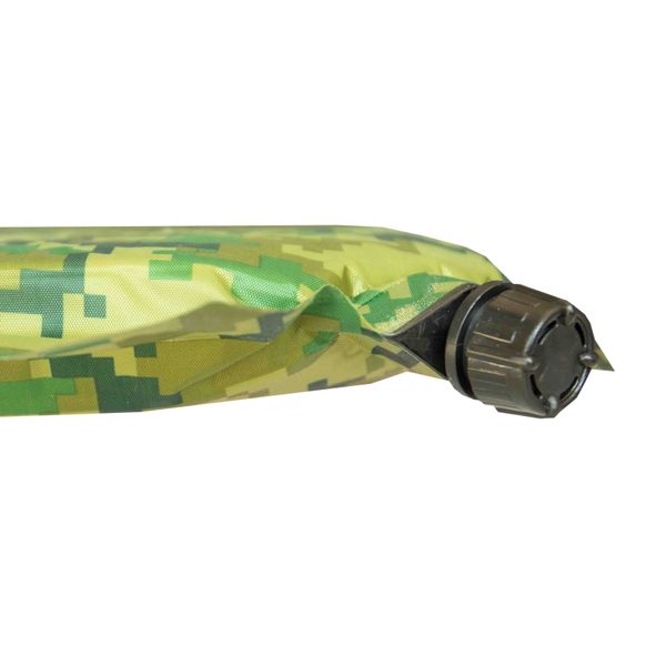 Килимок самонадувний Tramp з можливістю зістібання camo 185х65х5 UTRI-007 UTRI-007 фото