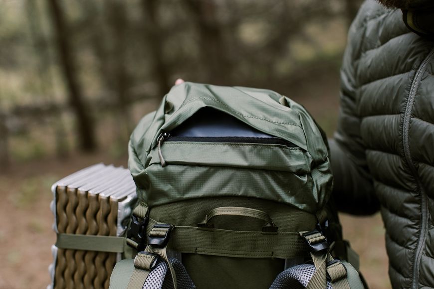 Рюкзак туристический Tramp Expedition 60 л, оливковый UTRP-056-olive фото