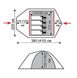 Намет Tramp Mountain 3 (V2) зелена (TRT-023-green) TRT-023-green фото 41