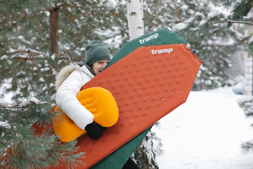 Килимок самонадувний Tramp Ultralight TPU orange 183х51х2,5 TRI-022 TRI-022 фото