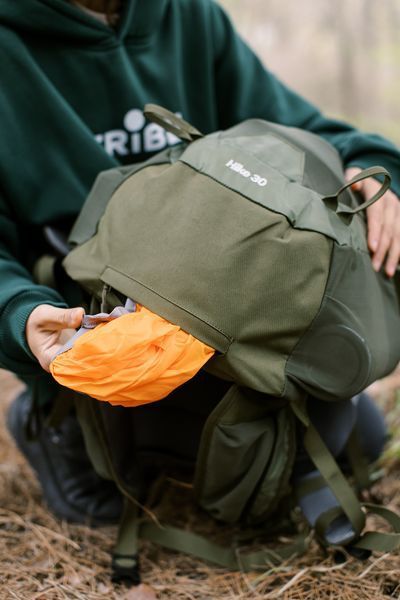 Рюкзак туристический Tramp Hike 30 л (оливковый) UTRP-058-olive фото