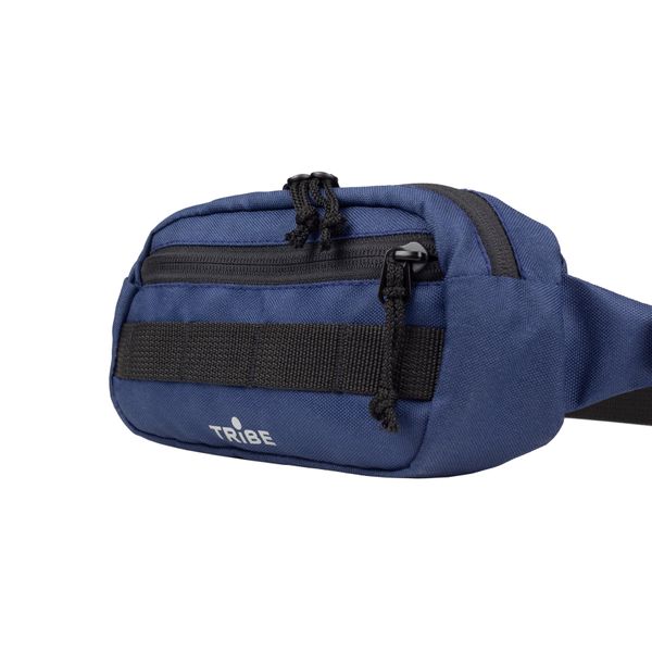 Поясна сумка Tribe Waist bag 1,5 L T-ID-0001, blue T-ID-0001-blue фото