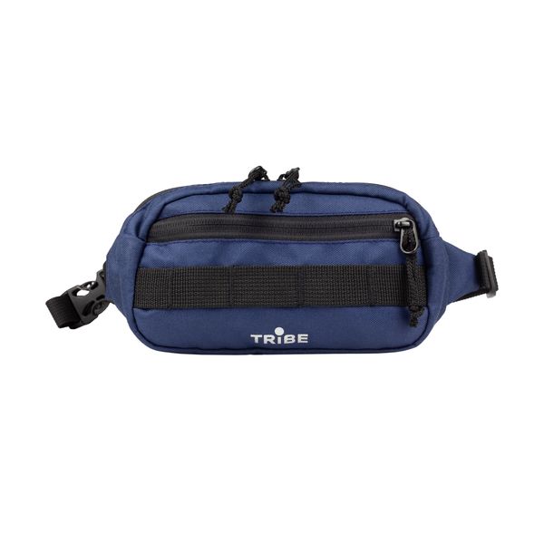 Поясна сумка Tribe Waist bag 1,5 L T-ID-0001, blue T-ID-0001-blue фото