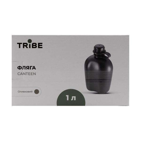 Пластиковая фляга Tribe Canteen 1 л (Olive) T-FE-0022-olive фото