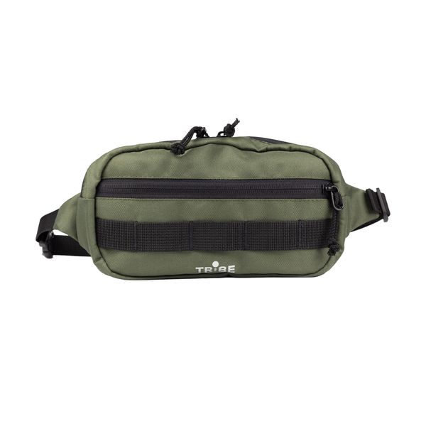 Поясна сумка Tribe Waist bag 2,5 L T-ID-0002, olive T-ID-0002-olive фото