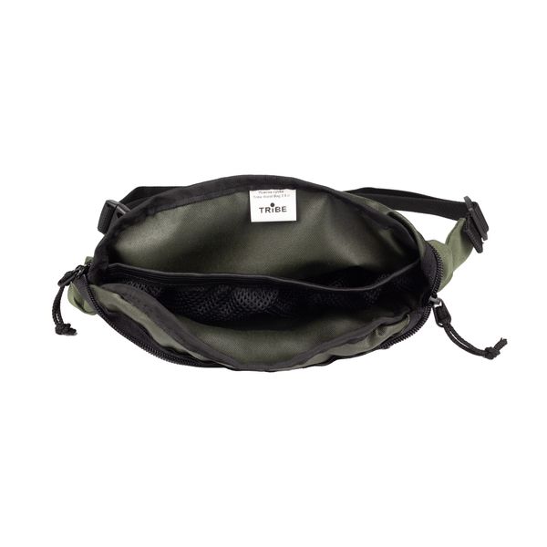 Поясна сумка Tribe Waist bag 2,5 L T-ID-0002, olive T-ID-0002-olive фото