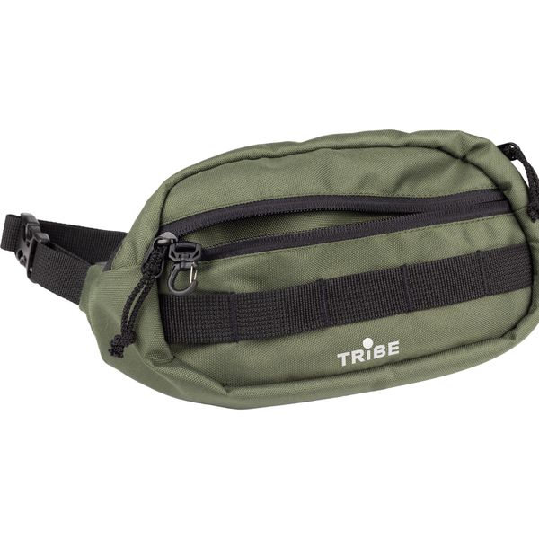 Поясна сумка Tribe Waist bag 2,5 L T-ID-0002, olive T-ID-0002-olive фото