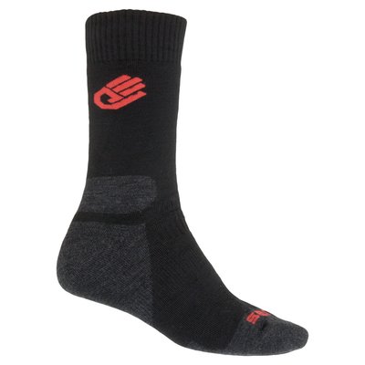 Шкарпетки Sensor Expedition Merino black/red 13200081, SU41EM-black-red-9-11 SU41EM-black-red-9-11 фото