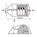 Намет Tramp Cave 3 (v2) green UTRT-021 UTRT-021-green фото 4