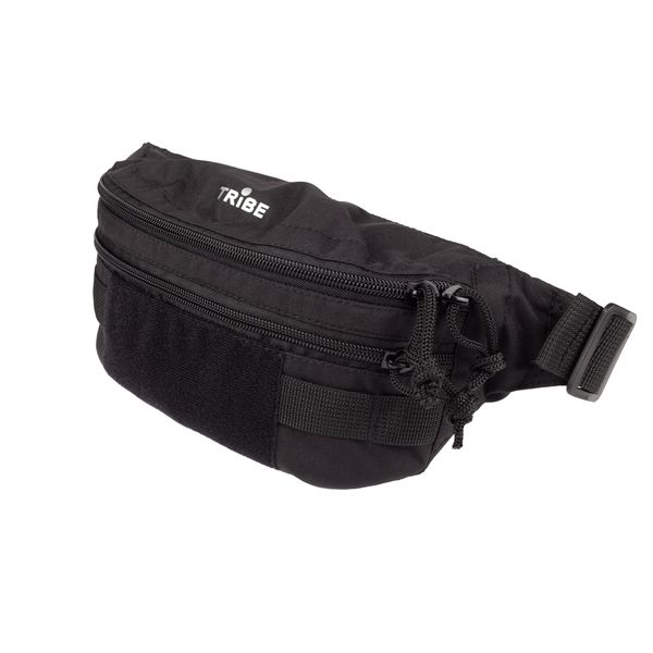 Поясна сумка Tribe Organiser Bag Velcro 3 L T-ID-0004, black T-ID-0004-black фото