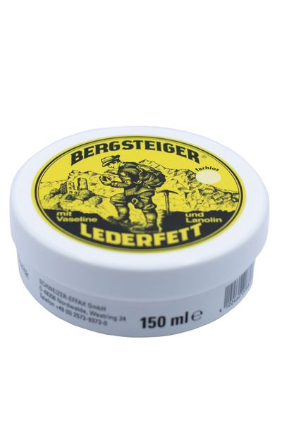 Водовідштовхуюче просочення для взуття HeySport Bergsteiger-Leather-Grease colourless 150 ml 20880000 фото