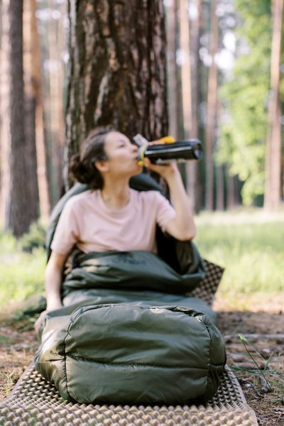 Спальний мішок Totem Hunter кокон лівий olive 220/80-55 UTTS-004-L фото