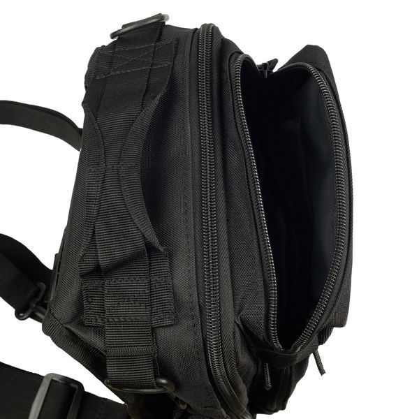 Сумка через плечо Tribe Sling Pack 6,5 л, черная T-IE-0003-black фото