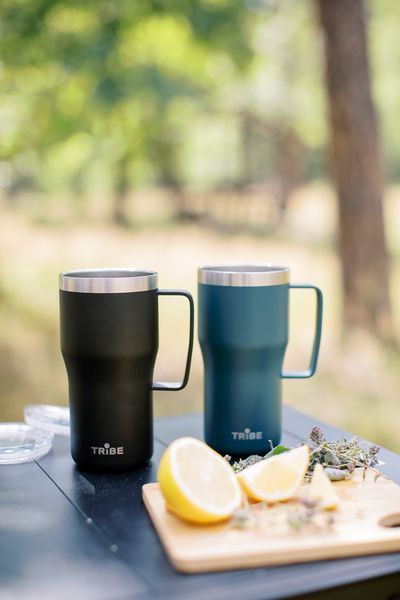 Термочашка Tribe Travel Mug 600 мл, черная T-FA-0034-black фото