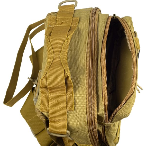 Сумка через плече Tribe Sling Pack 6,5 L T-IE-0003, olive T-IE-0003-olive фото