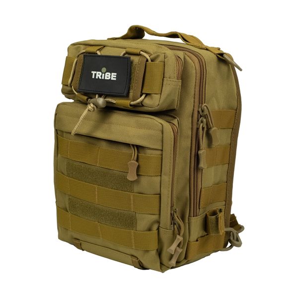 Сумка через плече Tribe Sling Pack 6,5 L T-IE-0003, olive T-IE-0003-olive фото