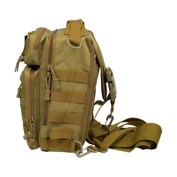 Сумка через плече Tribe Sling Pack 6,5 L T-IE-0003, olive T-IE-0003-olive фото