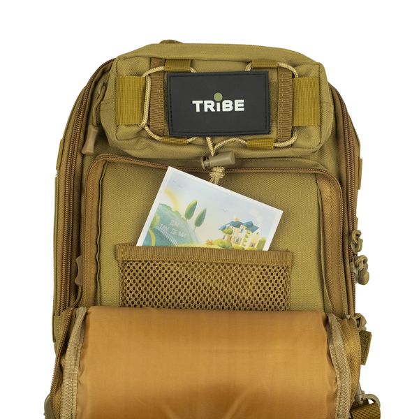 Сумка через плече Tribe Sling Pack 6,5 L T-IE-0003, olive T-IE-0003-olive фото