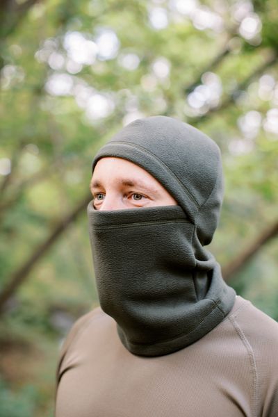 Балаклава флісова Tribe Fleece Balaclava T-KF-0021, оливкова T-KF-0021-olive фото