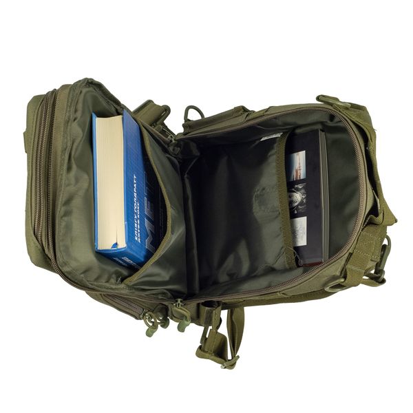 Сумка через плече Tribe Sling Pack 6,5 L T-IE-0003, olive T-IE-0003-olive фото