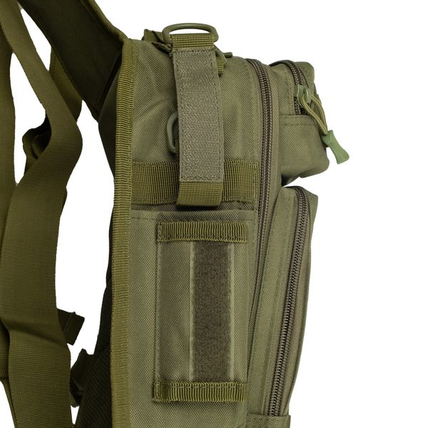 Сумка через плече Tribe Sling Pack 6,5 L T-IE-0003, olive T-IE-0003-olive фото