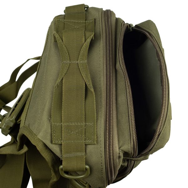 Сумка через плече Tribe Sling Pack 6,5 L T-IE-0003, olive T-IE-0003-olive фото