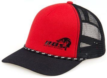 Бейсболка Lucky John BBS Red/Black з сіткою (AM-6014) SA-19373 фото