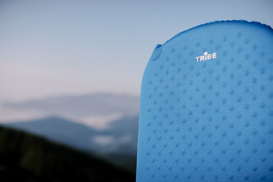 Самонадувний килимок Tribe Comfort Lite 5 см (синій) T-BB-0006-blue фото