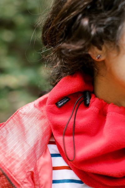 Флісова пов'язка Tribe Neck Warmer з затяжкою, червона T-KF-0020-red фото
