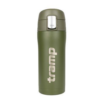 Термокружка Tramp 0,35 л UTRC-106-mat, оливковая UTRC-106-mat-black фото