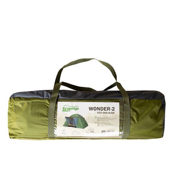 Намет Tramp Lite Wonder 2 olive UTLT-005 UTLT-005-olive фото