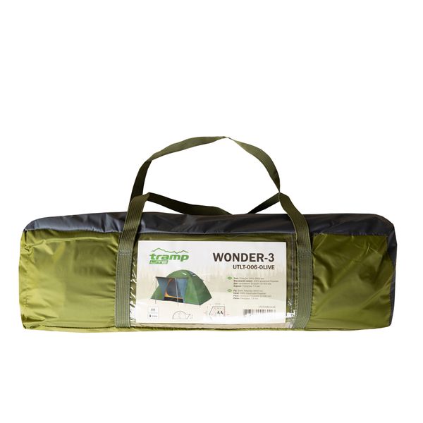 Намет Tramp Lite Wonder 3 olive UTLT-006 UTLT-006-olive фото